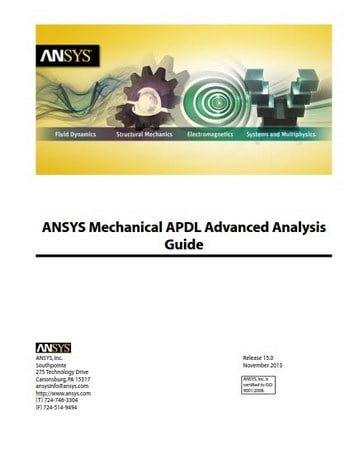 ANSYS Mechanical APDL Advanced Analysis Guide, 2013