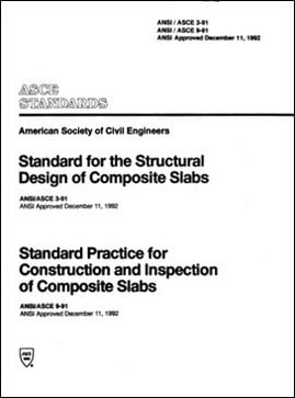 ASCE, Standard for the Structural Design of Composite Slabs, 1992