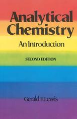 Analytical Chemistry - An Introduction, 1985