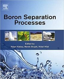 Boron Separation Processes, 2015