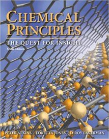 Chemical Principles - The Quest For Insight, 6th ed, 2013