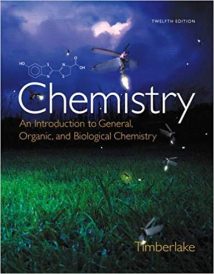 Chemistry - An Introduction To General, Organic, And Biological Chemistry, 12th ed, 2014