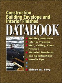 Construction Building Envelope And Interior Finishes Databook, 2000