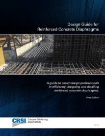 Design Guide For Reinforced Concrete Diaphragms, 2019