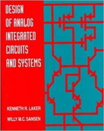 Design Of Analog Integrated Circuits And Systems, 1994