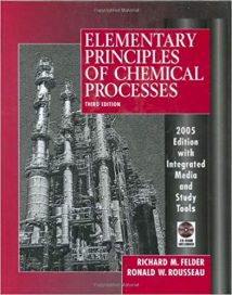 Elementary Principles Of Chemical Processes, 3rd ed, 2004