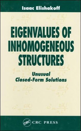 Elishakoff I., Eigenvalues of Inhomogeneous Structures Unusual Closed-Form Solutions, 2004