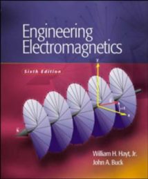 Engineering Electromagnetics, 6th ed, 2001