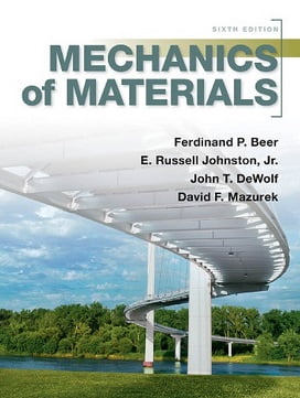 F.P. Beer, Mechanics of Materials, 6th ed, 2012