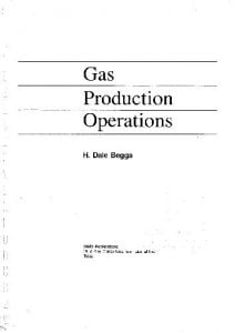 Gas Production Operations, 2002