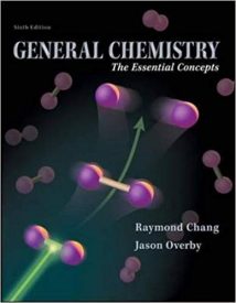 General Chemistry - The Essential Concepts, 6th ed, 2011