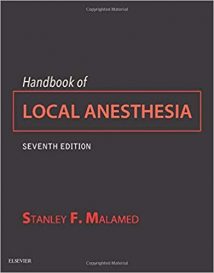 Handbook Of Local Anesthesia, 7th ed, 2019