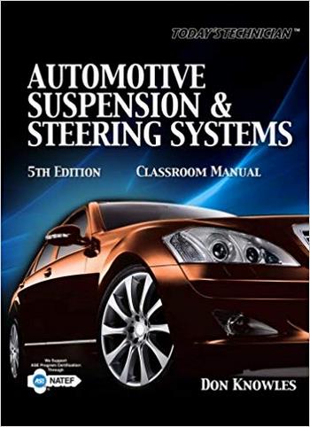 Knowles D., Automotive Suspension and Steering, 5th ed, 2010