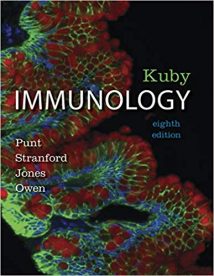 Kuby Immunology, 8th ed, 2018