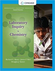 Laboratory Inquiry In Chemistry, 3rd ed, 2008