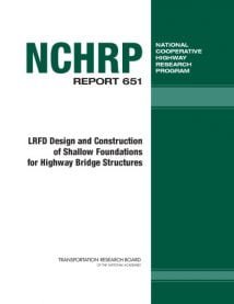 Lrfd Design And Construction Of Shallow Foundations For Highway Bridge Structures, 2010