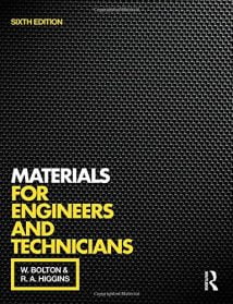 Materials For Engineers And Technicians, 6th ed, 2014