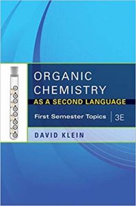 Organic Chemistry As A Second Language - First Semester Topics, 2011