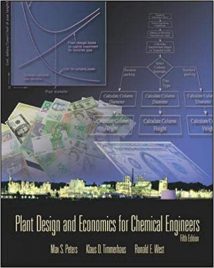 Plant Design And Economics For Chemical Engineers, 5th ed, 2002