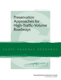 Preservation Approaches For High-Traffic-Volume Roadways, 2011