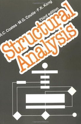 R. C. Coates, Structural Analysis, 3rd ed, 1988