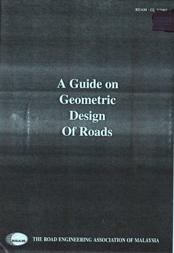 REAM, Guidelines On Geometric Design of Roads, 2000