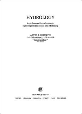 Raudkivi A. J., Hydrology - An Advanced Introduction to Hydrological Processes and Modelling, 1979