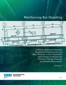 Reinforcing Bar Detailing, 2015