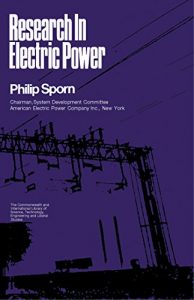 Research In Electric Power, 1966