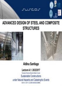 Santiago A., Advanced Design of Steel and Composite Structures, 2017