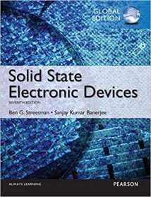 Solid State Electronic Devices - Global Edition, 7th ed, 2016