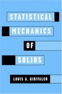 Statistical Mechanics Of Solids, 2000.djvu