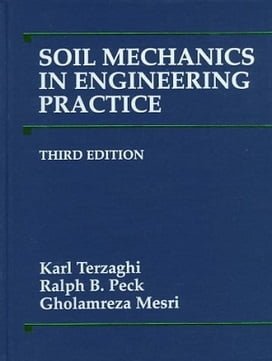 Terzaghi, Soil Mechanics in Engineering Practice, 3rd ed, 1996