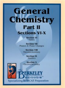 The Berkeley Review Mcat General Chemistry Part 2, 2011