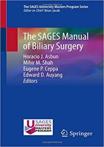 The Sages Manual Of Biliary Surgery, 2020