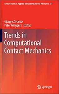 Trends In Computational Contact Mechanics, 2011