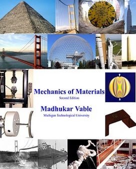 Vable M. , Mechanics of Materials, 2nd ed, 2010