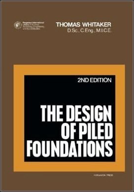 Whitaker T., The Design of Piled Foundations, 2nd ed, 1976