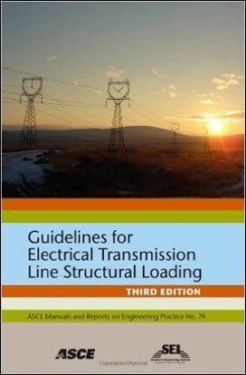 Wong C. J., Guidelines for Electrical Transmission Line Structural Loading, 3rd ed, 2010