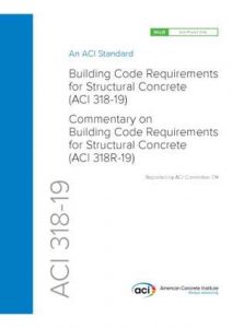 دانلود کتاب ACI 318-19, Building Code Requirements And Commentary For Structural Concrete, 19th ed, 2019