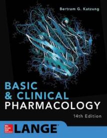 کتاب فارماکولوژی کاتزونگ, Basic & Clinical Pharmacology, 14th ed, 2017