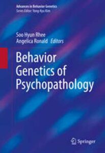 Behavior Genetics Of Psychopathology, 2014