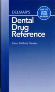 Delmar's Dental Drug Reference, 2000