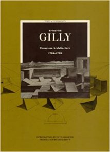 Friedrich Gilly Essays On Architecture