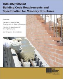 TMS 402/602-22 Building Code Requirements and Specifications for Masonry structures